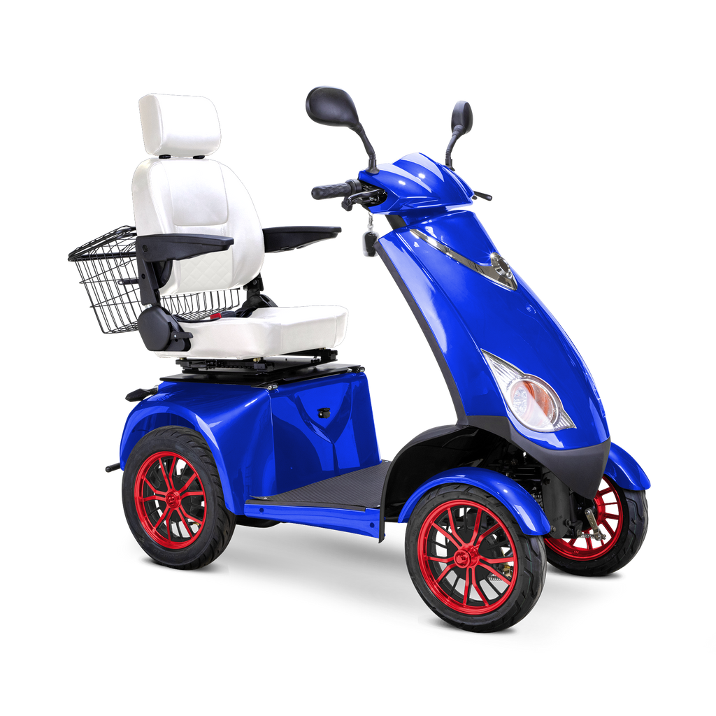 Bespoke Platinum 4-Wheel Mobility Scooter – Automatic Electric Braking for Smooth Home & Outdoor Freedom