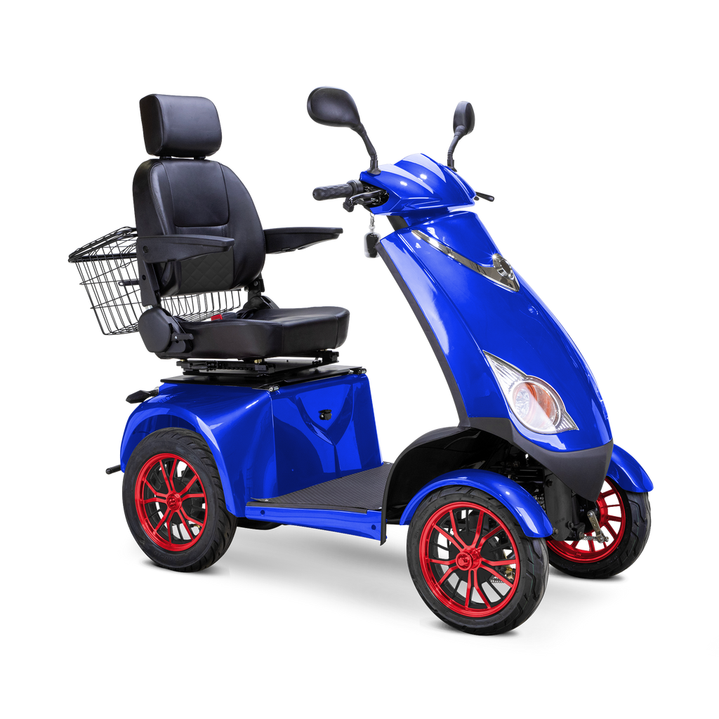 Bespoke Platinum 4-Wheel Mobility Scooter – Automatic Electric Braking for Smooth Home & Outdoor Freedom