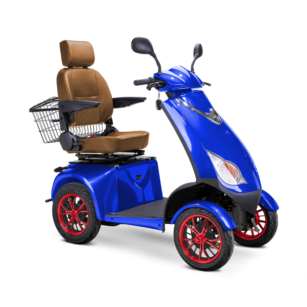 Bespoke Platinum 4-Wheel Mobility Scooter – Automatic Electric Braking for Smooth Home & Outdoor Freedom