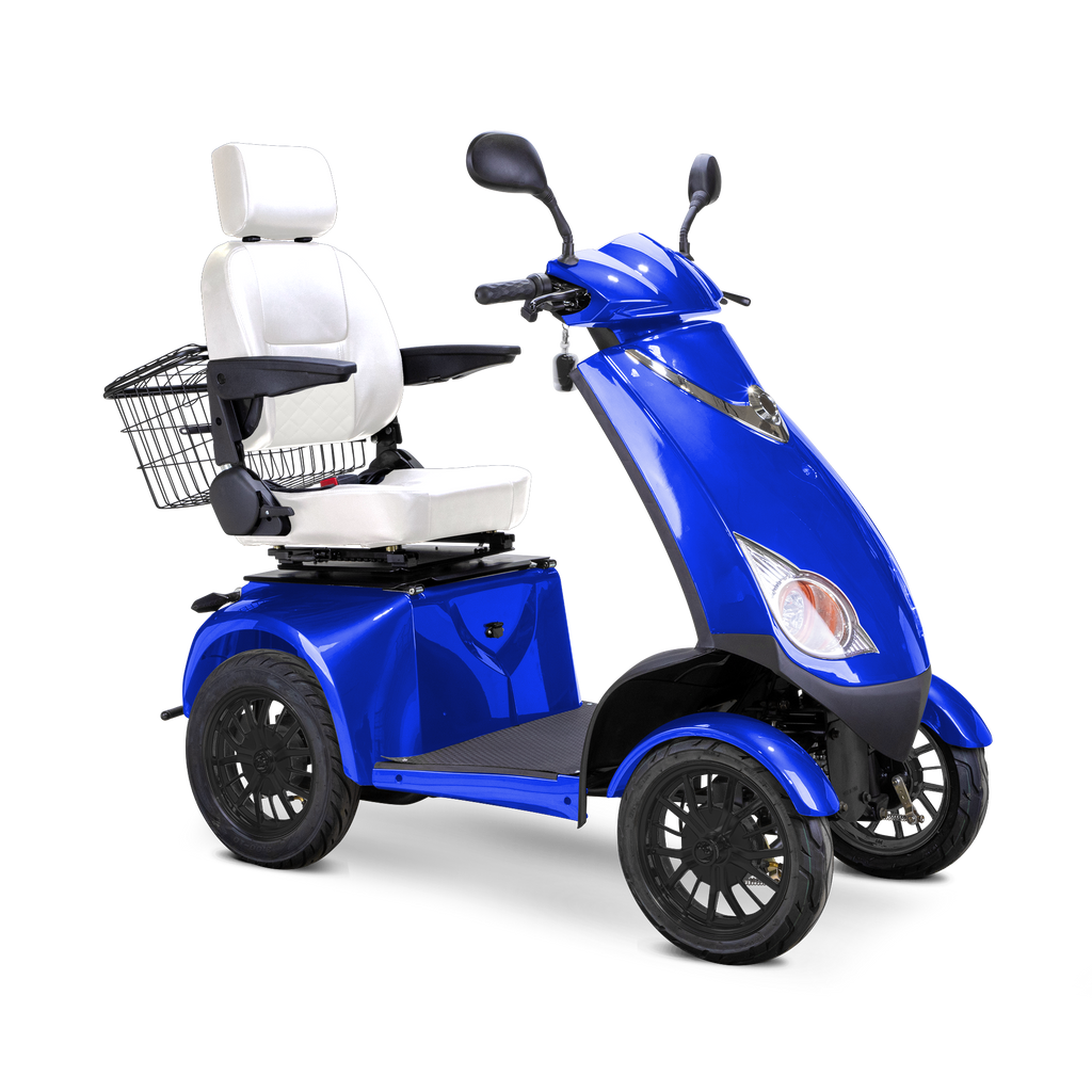 Bespoke Platinum 4-Wheel Mobility Scooter – Automatic Electric Braking for Smooth Home & Outdoor Freedom
