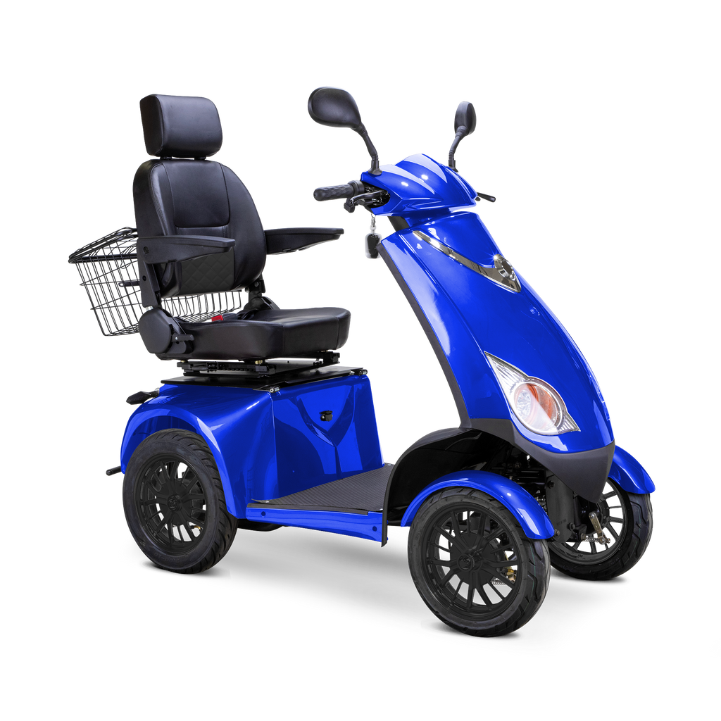 Bespoke Platinum 4-Wheel Mobility Scooter – Automatic Electric Braking for Smooth Home & Outdoor Freedom
