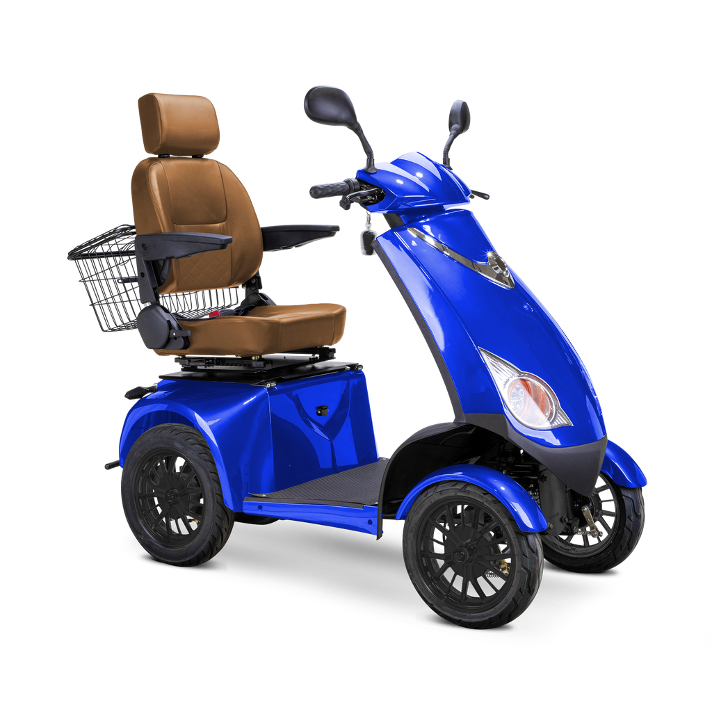Bespoke Platinum 4-Wheel Mobility Scooter – Automatic Electric Braking for Smooth Home & Outdoor Freedom