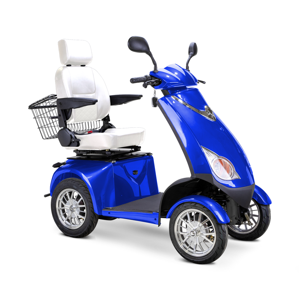 Bespoke Platinum 4-Wheel Mobility Scooter – Automatic Electric Braking for Smooth Home & Outdoor Freedom