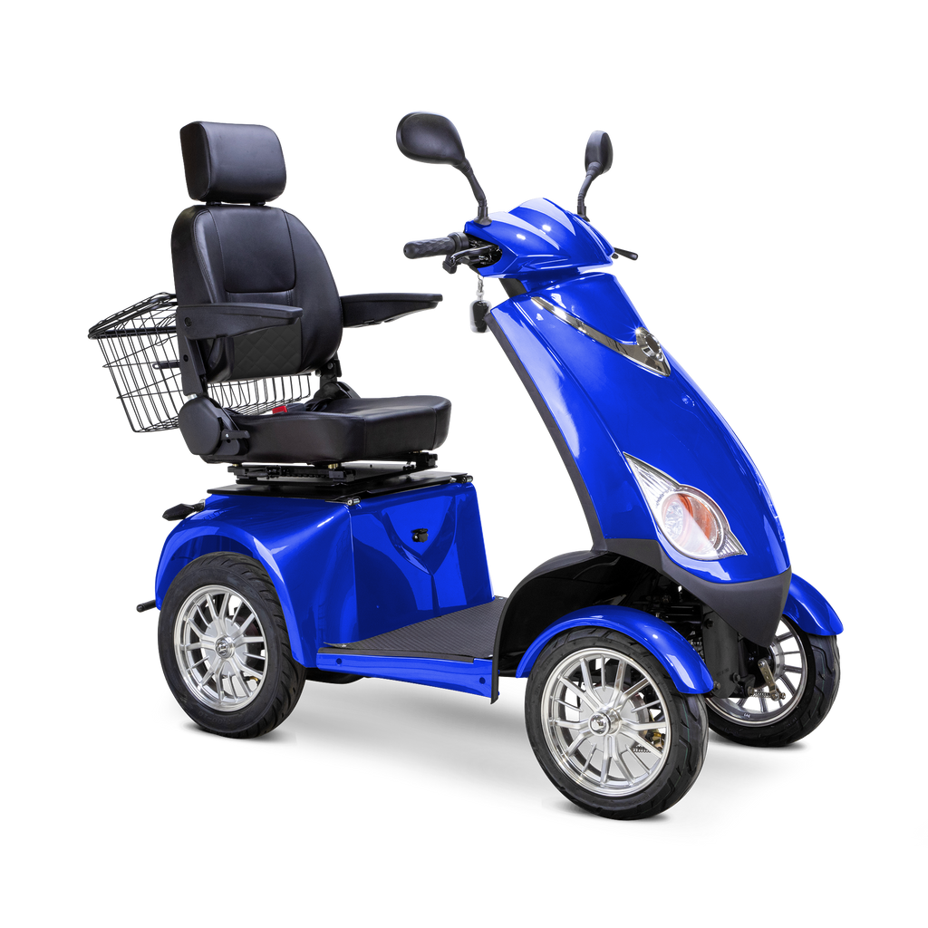 Bespoke Platinum 4-Wheel Mobility Scooter – Automatic Electric Braking for Smooth Home & Outdoor Freedom