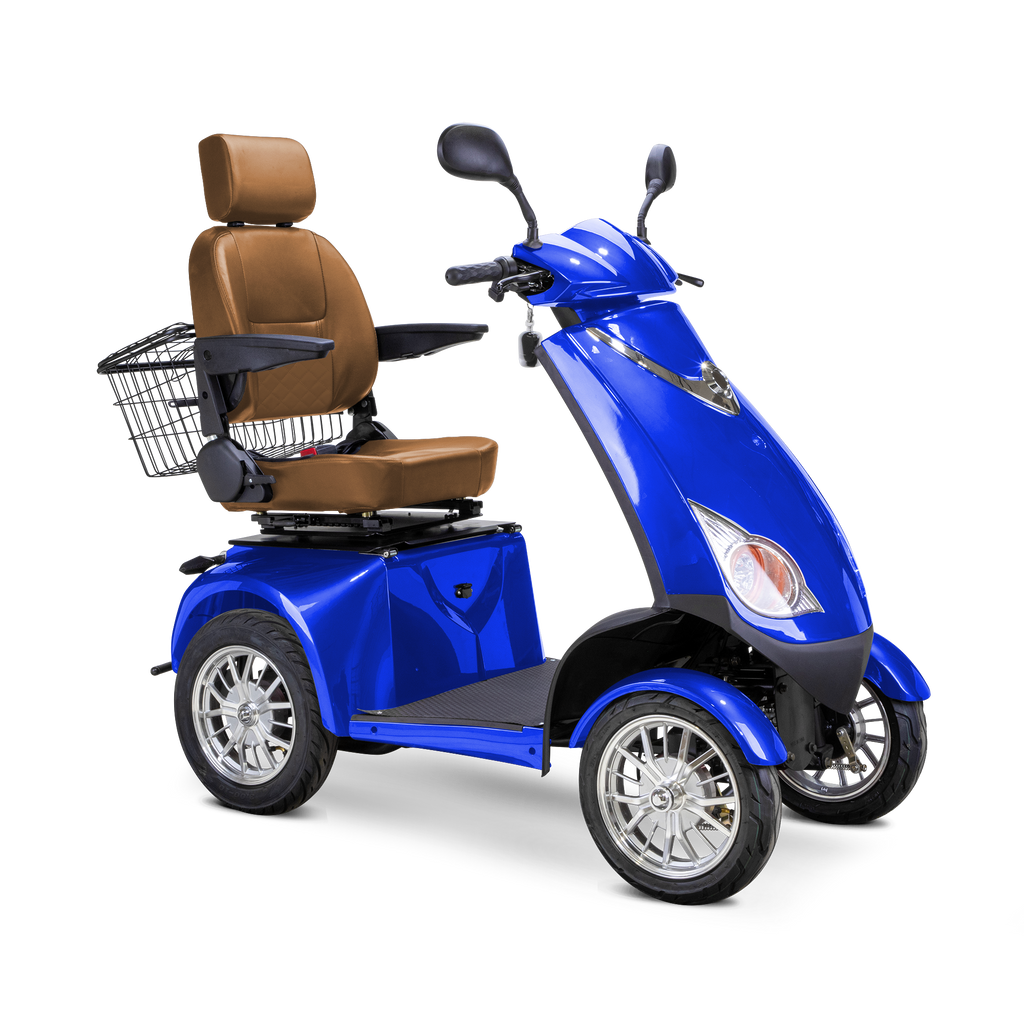 Bespoke Platinum 4-Wheel Mobility Scooter – Automatic Electric Braking for Smooth Home & Outdoor Freedom