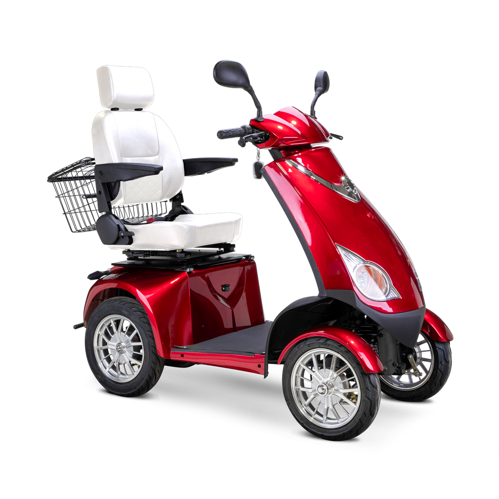 Bespoke Platinum 4-Wheel Mobility Scooter – Automatic Electric Braking for Smooth Home & Outdoor Freedom