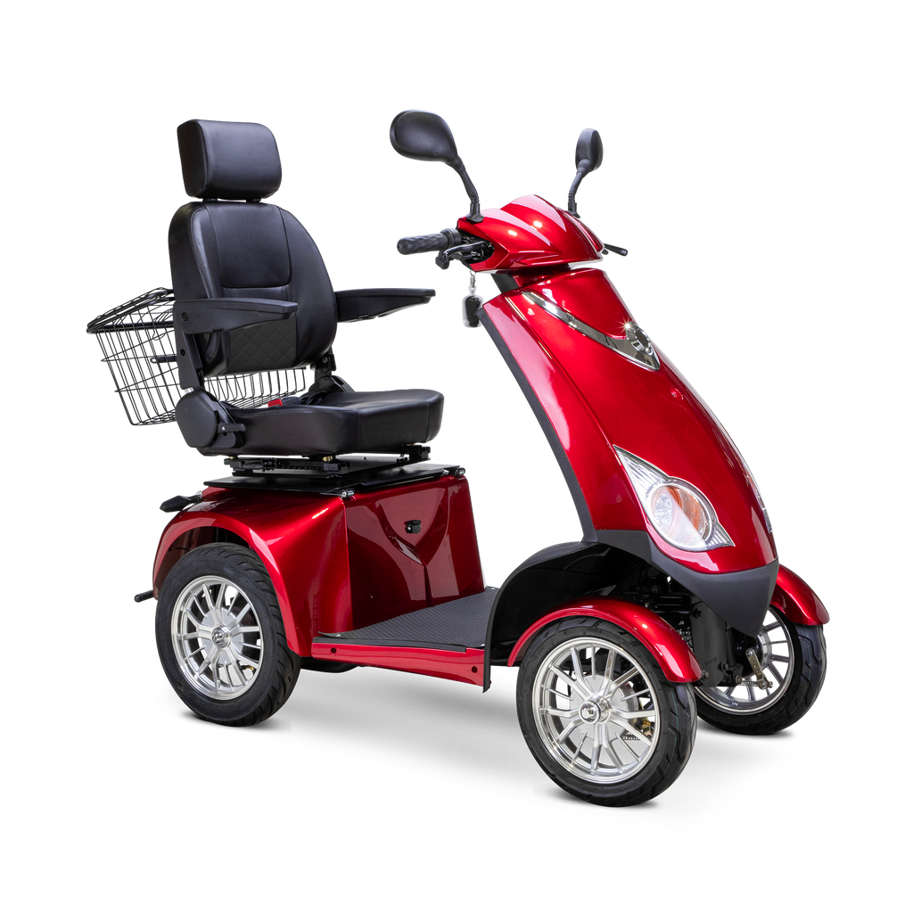 Bespoke Platinum 4-Wheel Mobility Scooter – Automatic Electric Braking for Smooth Home & Outdoor Freedom