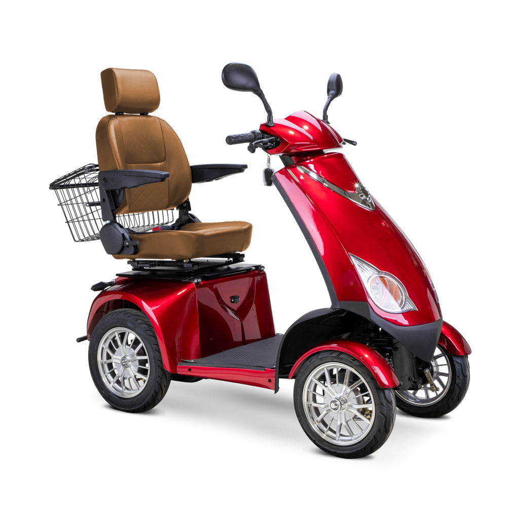 Bespoke Platinum 4-Wheel Mobility Scooter – Automatic Electric Braking for Smooth Home & Outdoor Freedom
