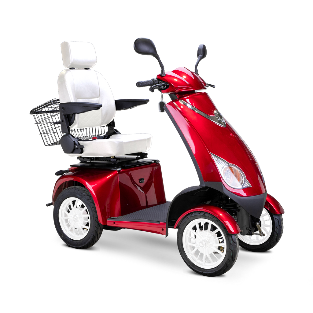 Bespoke Platinum 4-Wheel Mobility Scooter – Automatic Electric Braking for Smooth Home & Outdoor Freedom