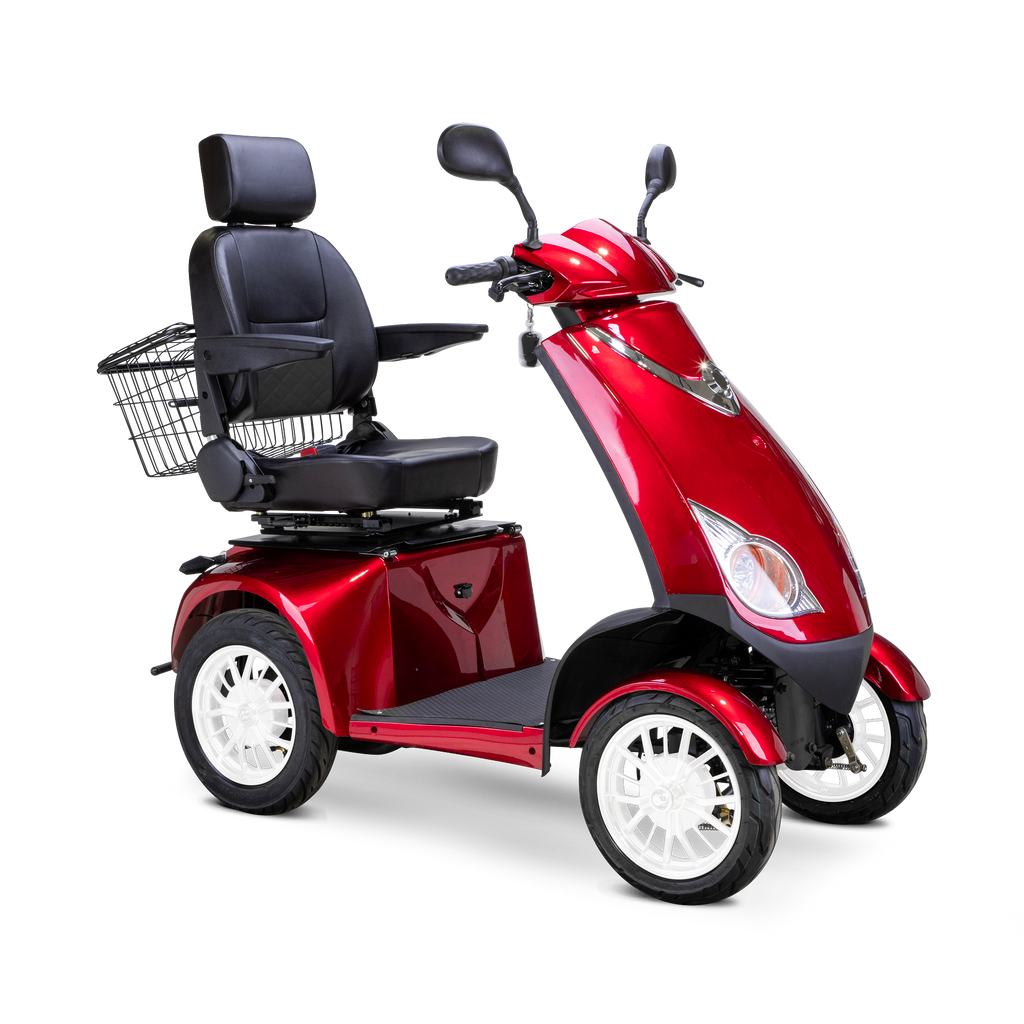 Bespoke Platinum 4-Wheel Mobility Scooter – Automatic Electric Braking for Smooth Home & Outdoor Freedom