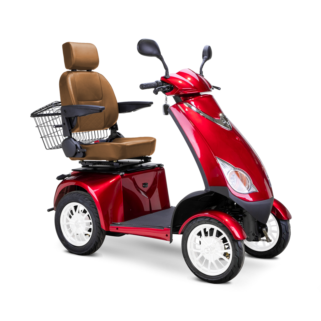 Bespoke Platinum 4-Wheel Mobility Scooter – Automatic Electric Braking for Smooth Home & Outdoor Freedom