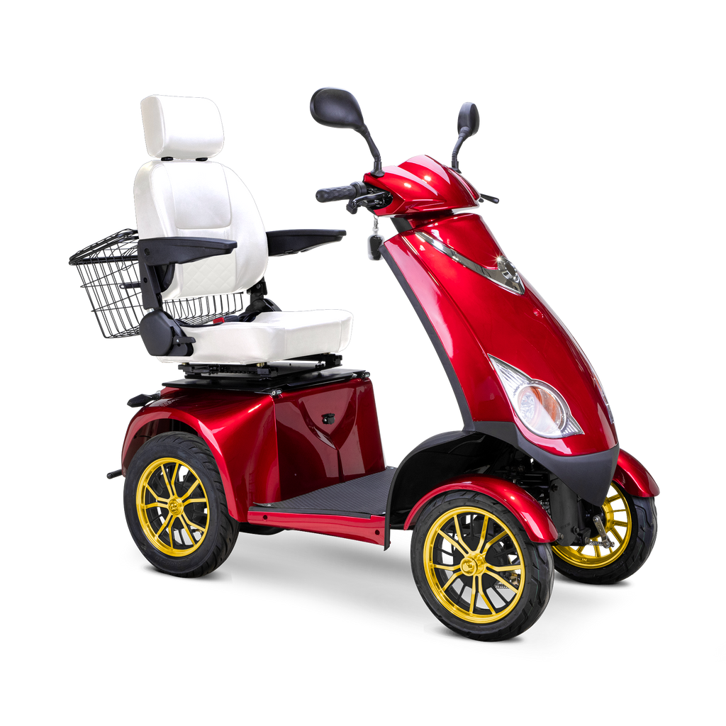 Bespoke Platinum 4-Wheel Mobility Scooter – Automatic Electric Braking for Smooth Home & Outdoor Freedom