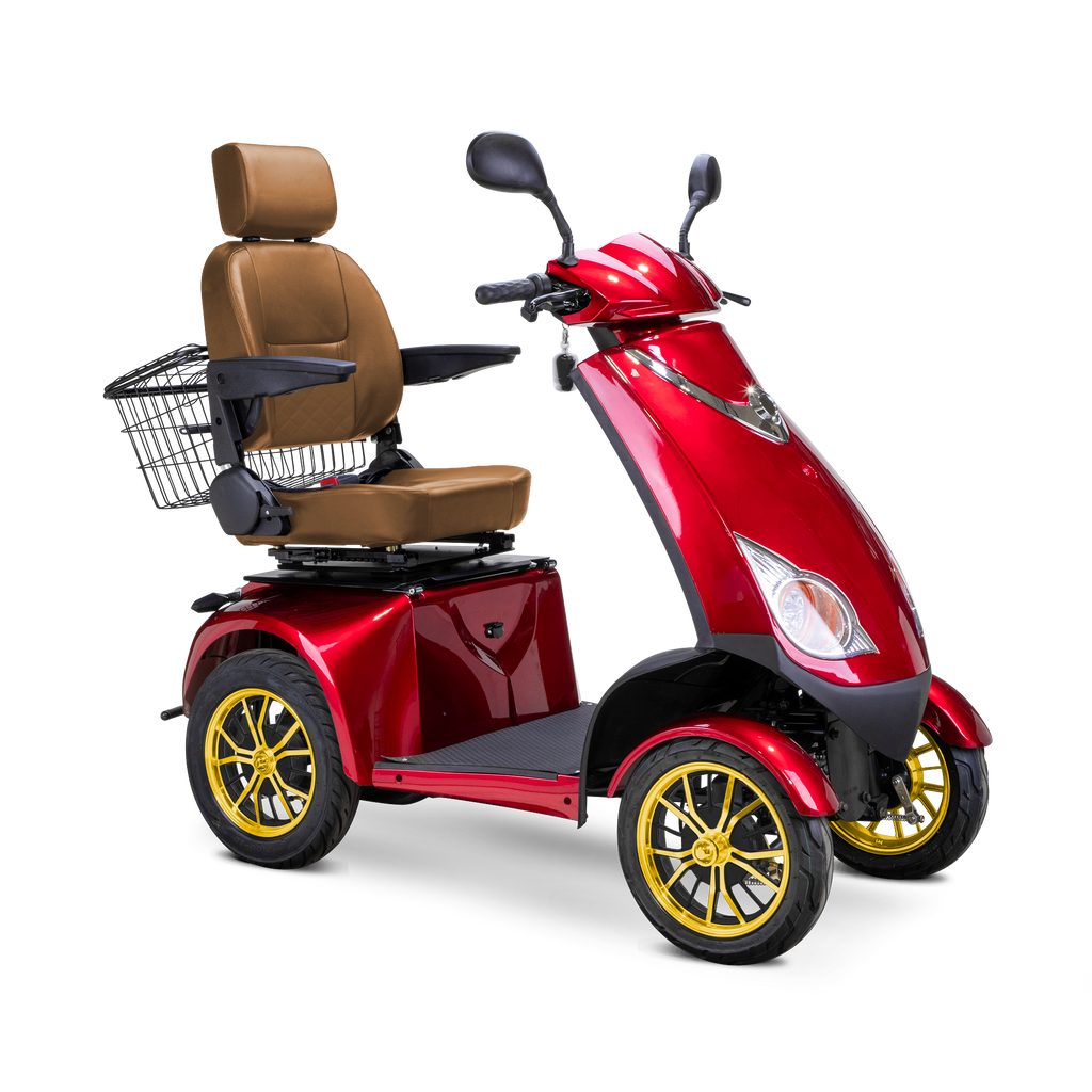 Bespoke Platinum 4-Wheel Mobility Scooter – Automatic Electric Braking for Smooth Home & Outdoor Freedom