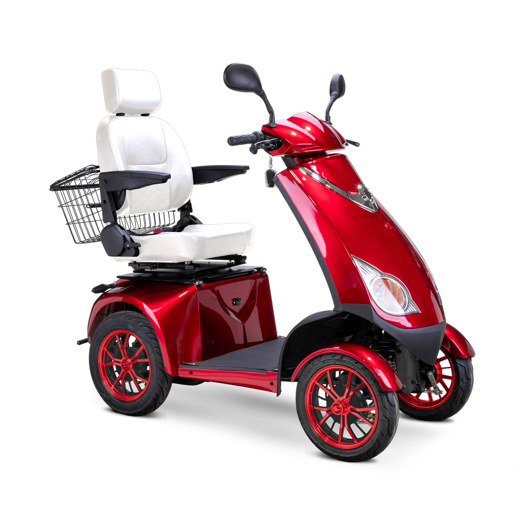 Bespoke Platinum 4-Wheel Mobility Scooter – Automatic Electric Braking for Smooth Home & Outdoor Freedom