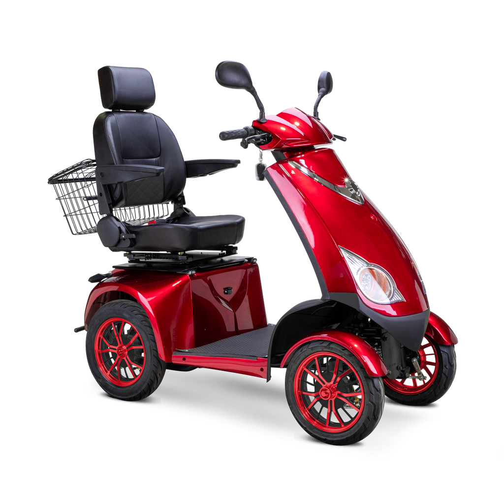 Bespoke Platinum 4-Wheel Mobility Scooter – Automatic Electric Braking for Smooth Home & Outdoor Freedom