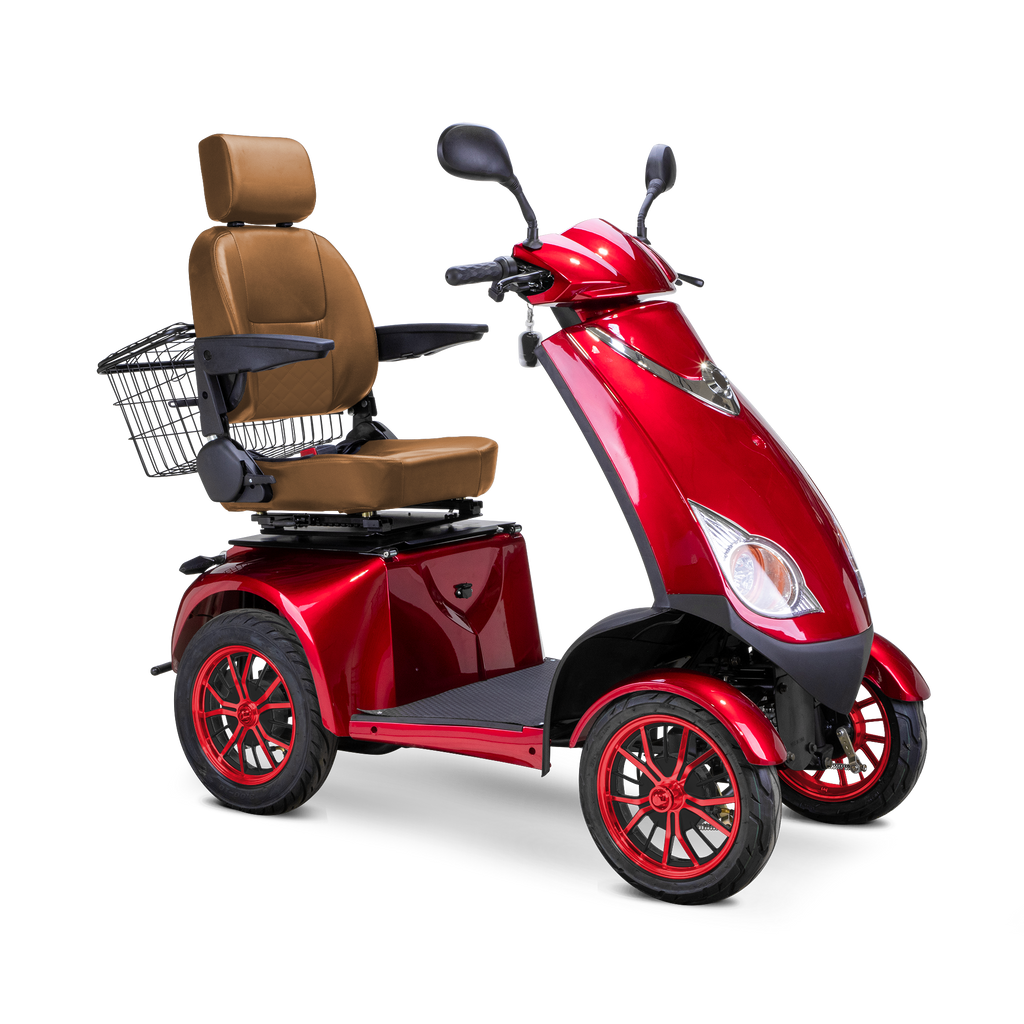 Bespoke Platinum 4-Wheel Mobility Scooter – Automatic Electric Braking for Smooth Home & Outdoor Freedom