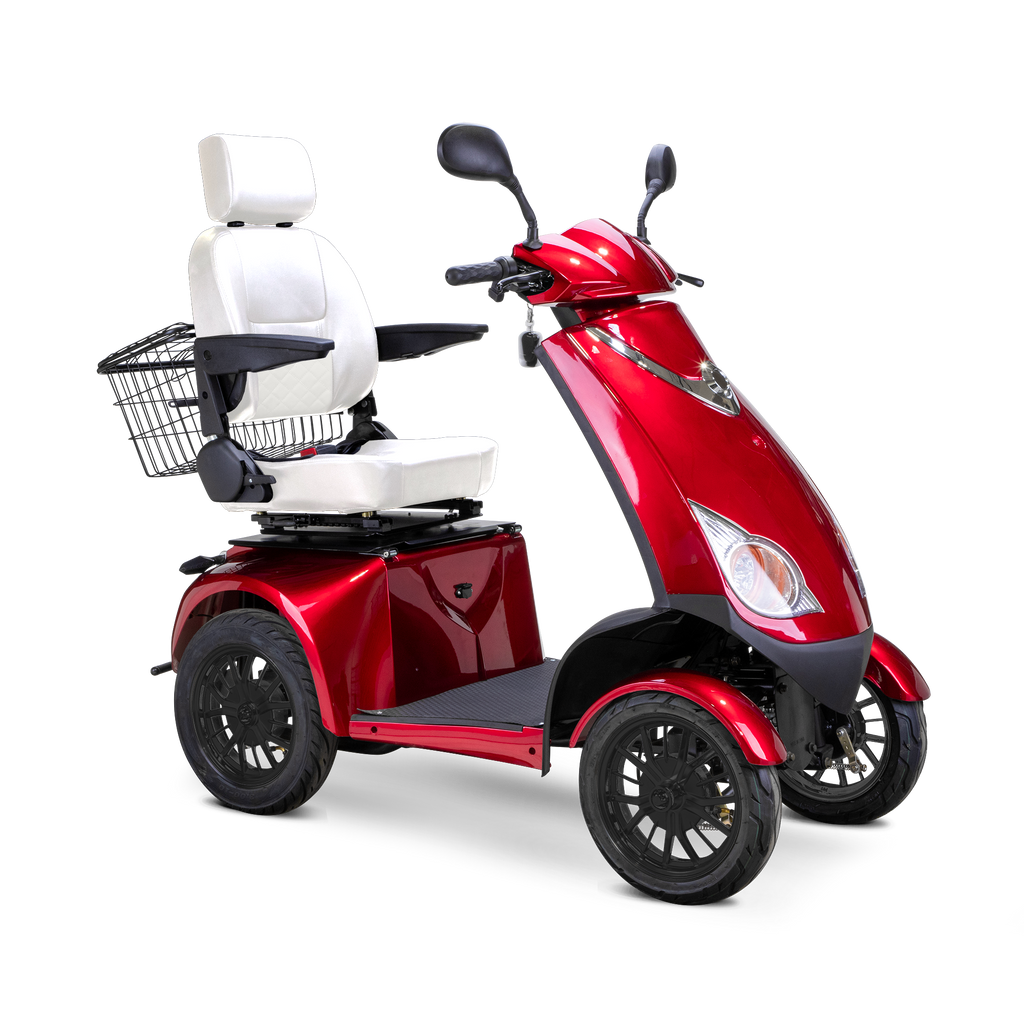 Bespoke Platinum 4-Wheel Mobility Scooter – Automatic Electric Braking for Smooth Home & Outdoor Freedom