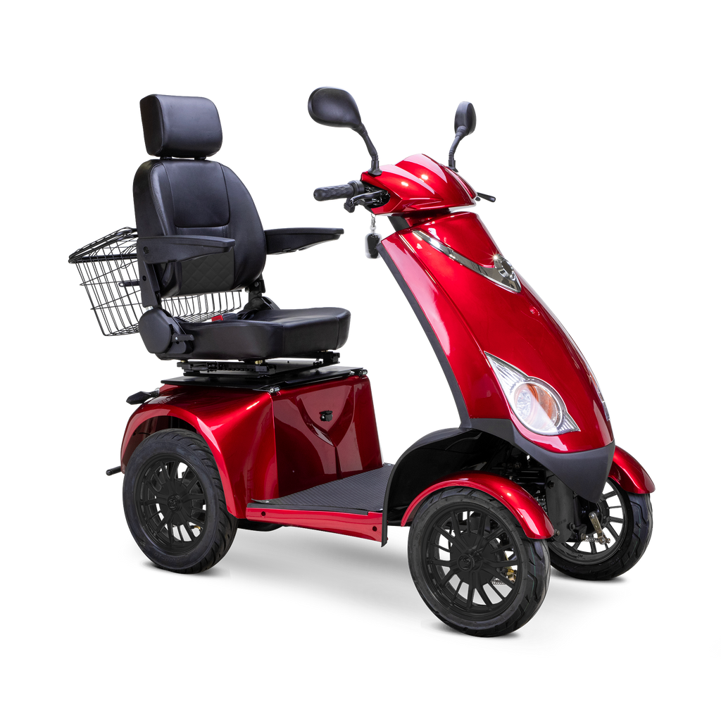 Bespoke Platinum 4-Wheel Mobility Scooter – Automatic Electric Braking for Smooth Home & Outdoor Freedom