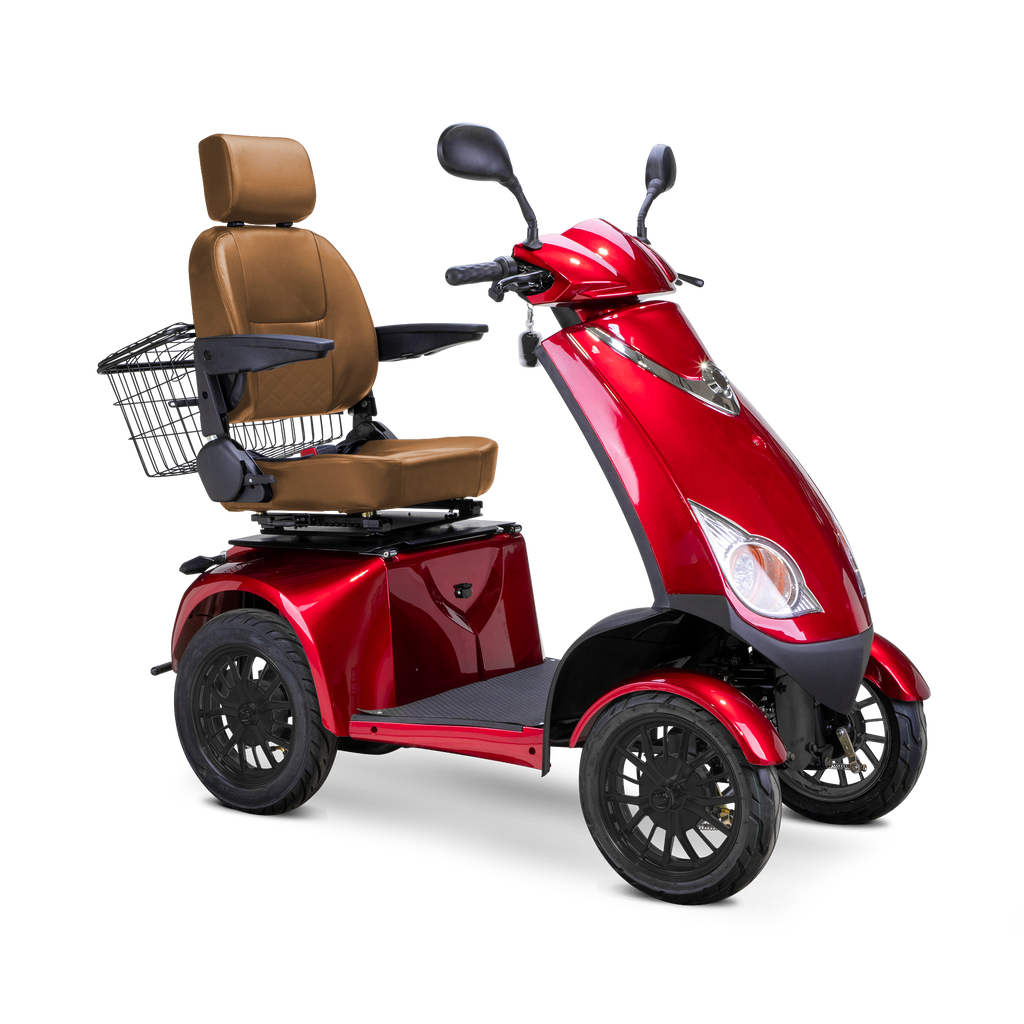 Bespoke Platinum 4-Wheel Mobility Scooter – Automatic Electric Braking for Smooth Home & Outdoor Freedom