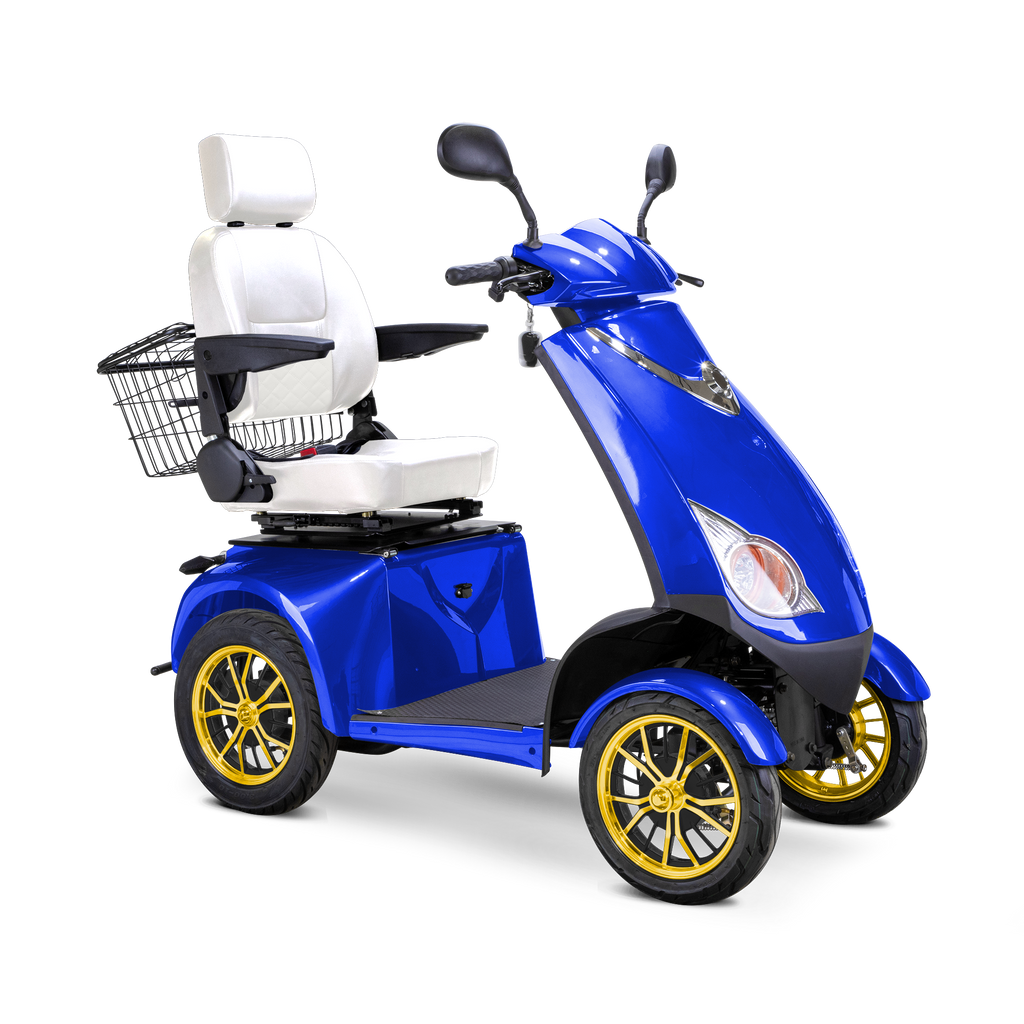 Bespoke Platinum 4-Wheel Mobility Scooter – Automatic Electric Braking for Smooth Home & Outdoor Freedom