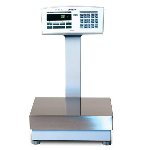 Precisa Series 490 Swiss-Made High-Precision Industrial Platform Scale | Heavy-Duty Laboratory and Production Metrology