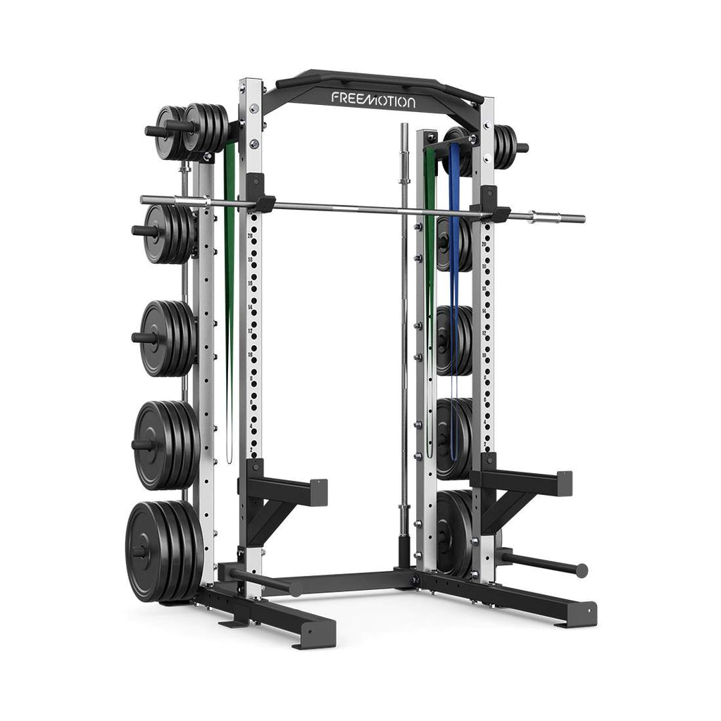 Freemotion Pro Half Rack  Modular Heavy-Duty Strength Station for Commercial Facilities