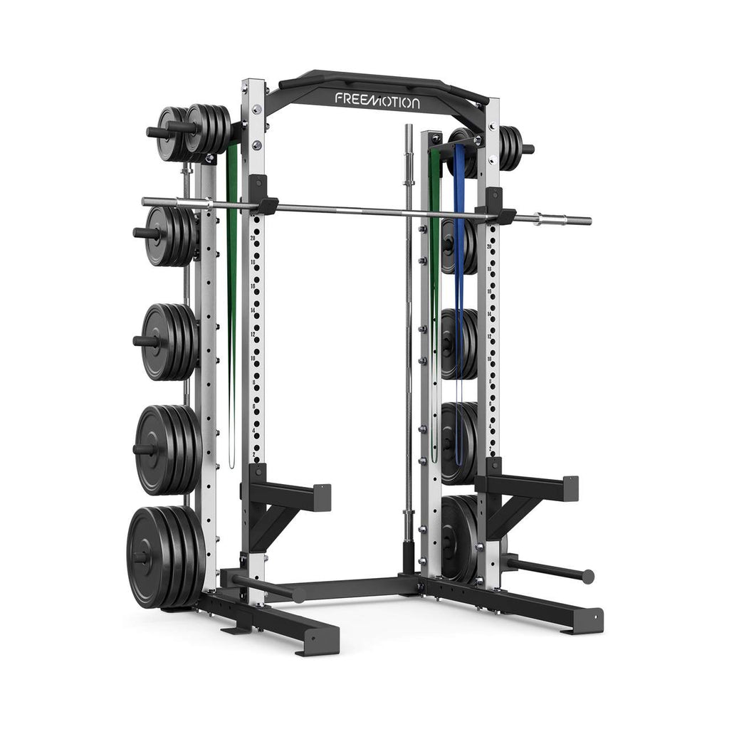 Freemotion Pro Half Rack  Modular Heavy-Duty Strength Station for Commercial Facilities