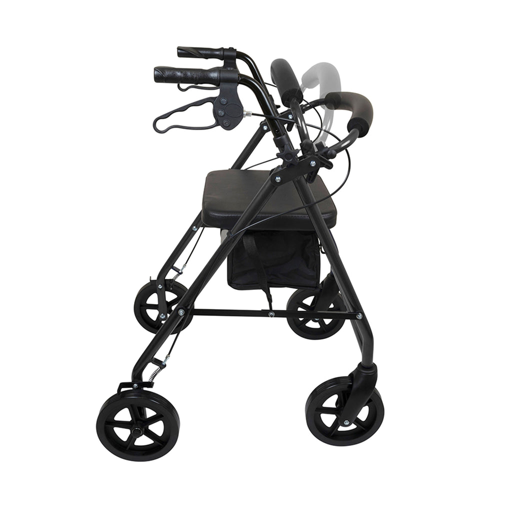 Compass Health ProBasics Deluxe Aluminum Rollator – Enhanced Stability and Independence for Home Use