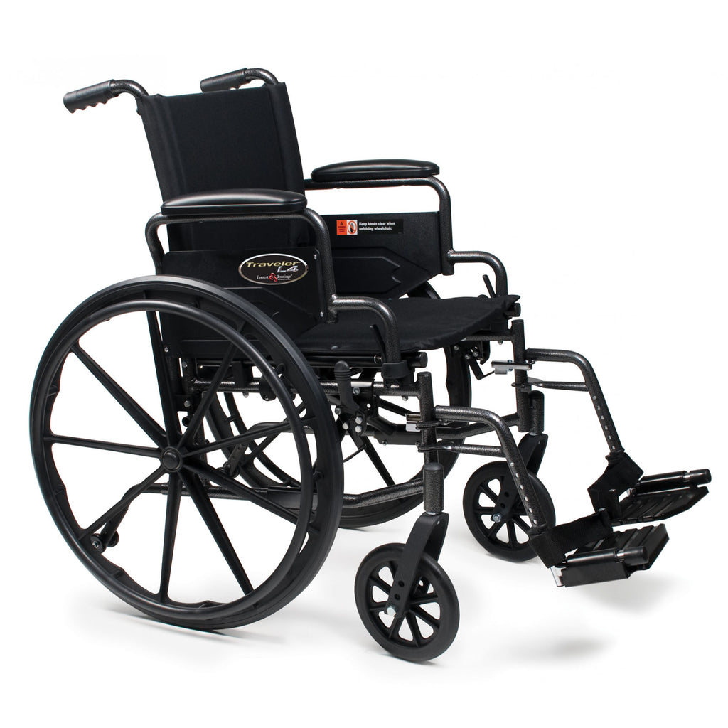Evermed Graham-Field Traveler L4 Wheelchair – High-Strength Lightweight Dual-Axle Mobility Solution