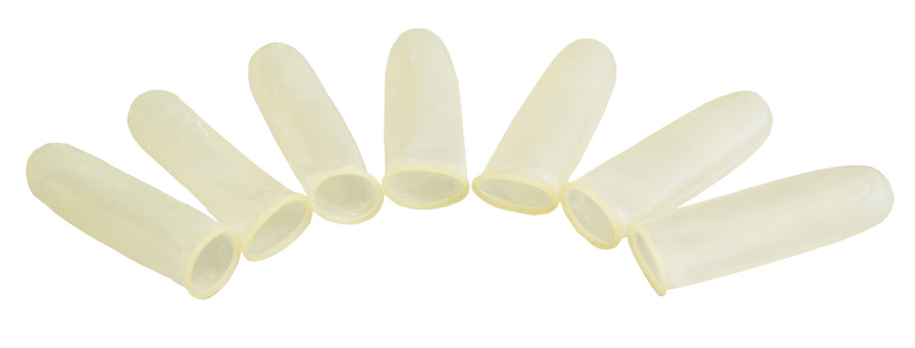 Graham Field 3911 M Reinforced Latex Finger Cots - Nonmedical