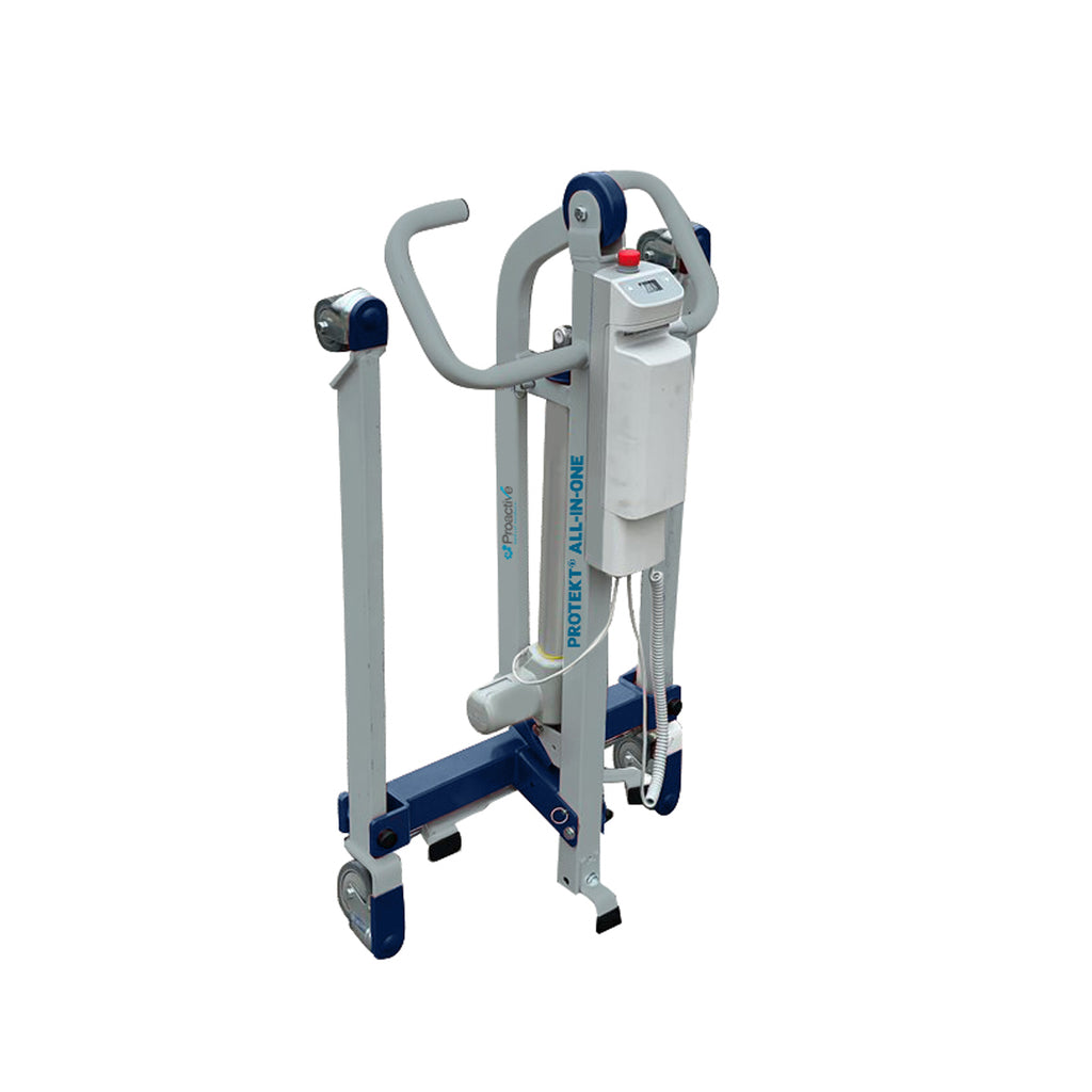 Proactive Medical Protekt All-In-One Folding Portable Car Transfer Electric Patient Lift 350 lb. Weight Capacity