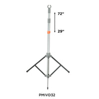 Proactive Medical Protekt IV Pole Series with Adjustable Chrome Steel Stand