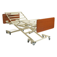 Proactive Medical Protekt® Protopia™ Ultra-Low Long Term Care Bed – Full Electric Fall-Risk Management Platform