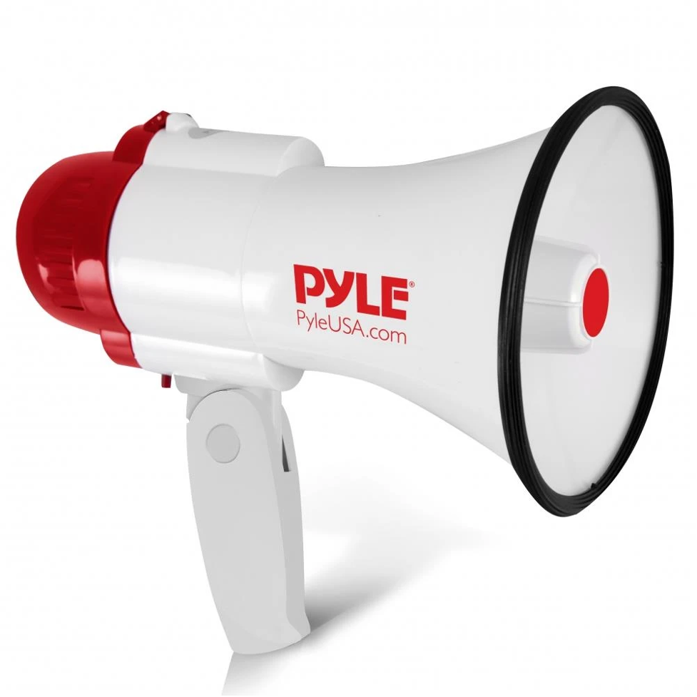 MayDay 10194 Pyle Megaphone Bullhorn with Siren and Voice Recorder