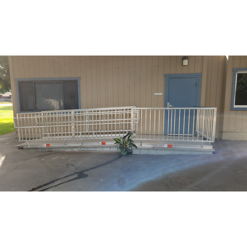 Rampit USA United Series 54" Wide Commercial Aluminum Wheelchair Ramp