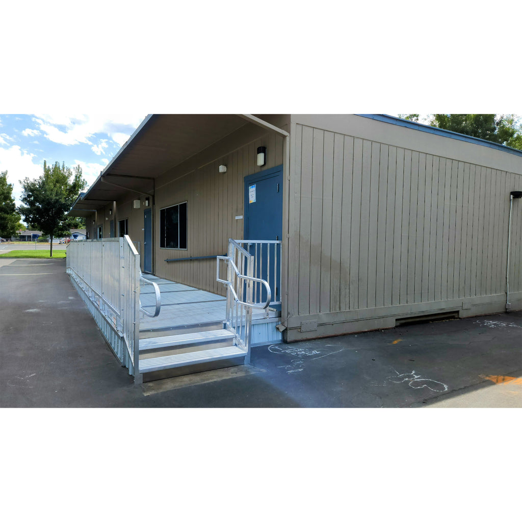 Rampit USA United Series 54" Wide Commercial Aluminum Wheelchair Ramp