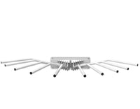 Phillips Safety RAR-1000 Wall Mounted Apron Rack with 10 Swing Rods
