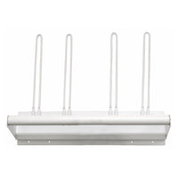 Phillips Safety RAR-AGR-115 Wall Mounted Steel Apron Rack, Towel Bar Style, with Glove Holders