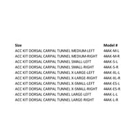 RCAI Dorsal Carpal Tunnel Splint Accessory Kit | Ergonomic Replacement Liner for Wrist Stabilization