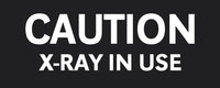 Phillips Safety RD-WS-M-005-BK Caution X-Ray in Use – Radiation Sign