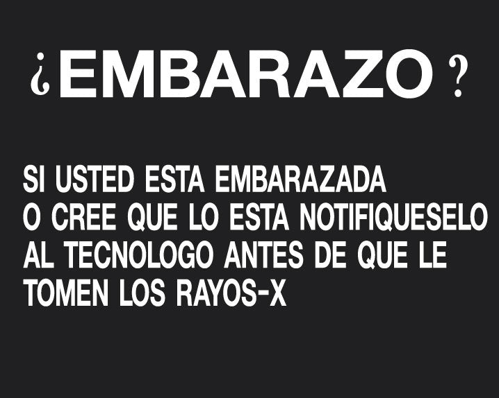Phillips Safety RD-WS-P-EMB-BK Silk Screened Sign Embarazo