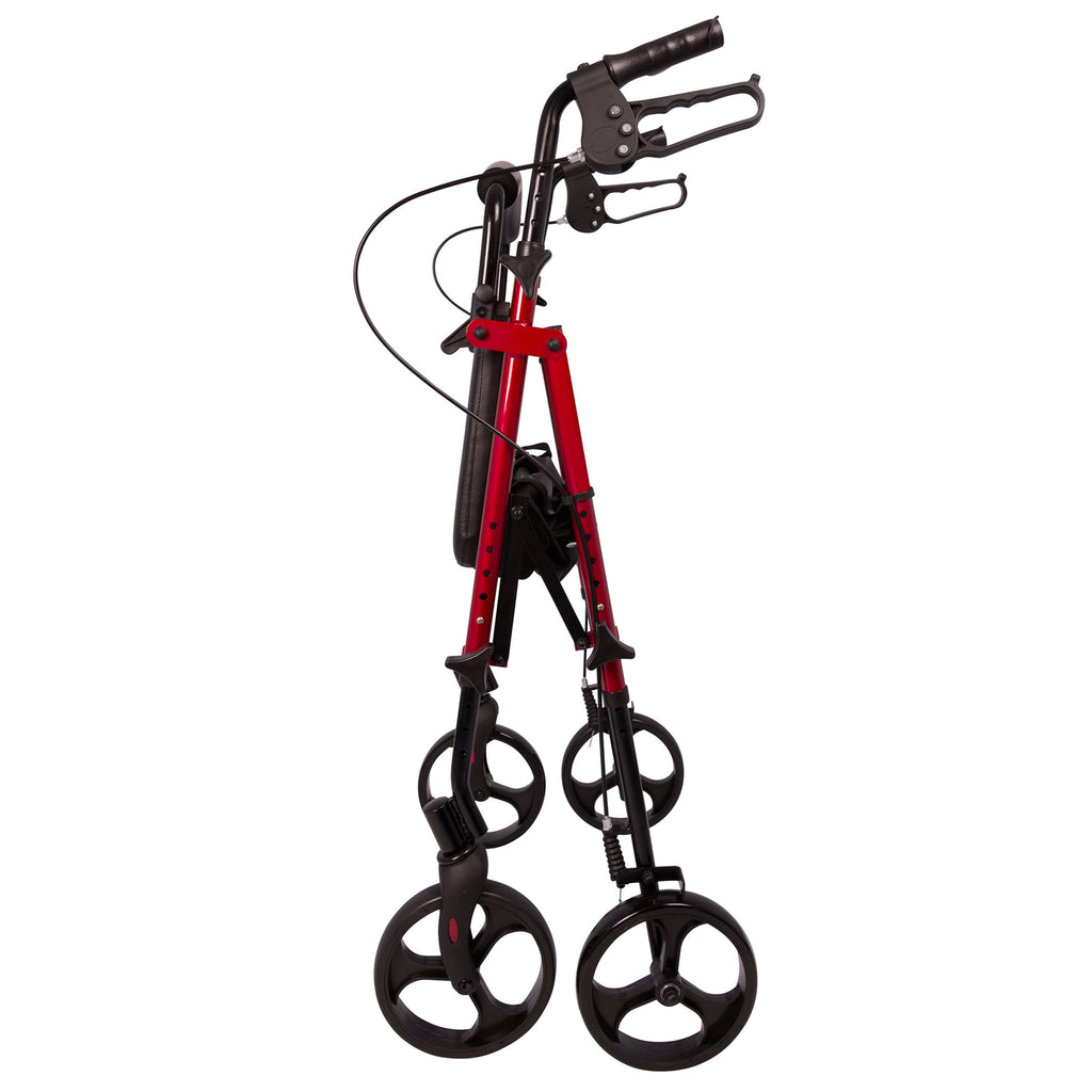 Compass Health ProBasics Aluminum Height Adjustable Rollator with 8” Wheels – Enhanced Mobility and Safety for the Home