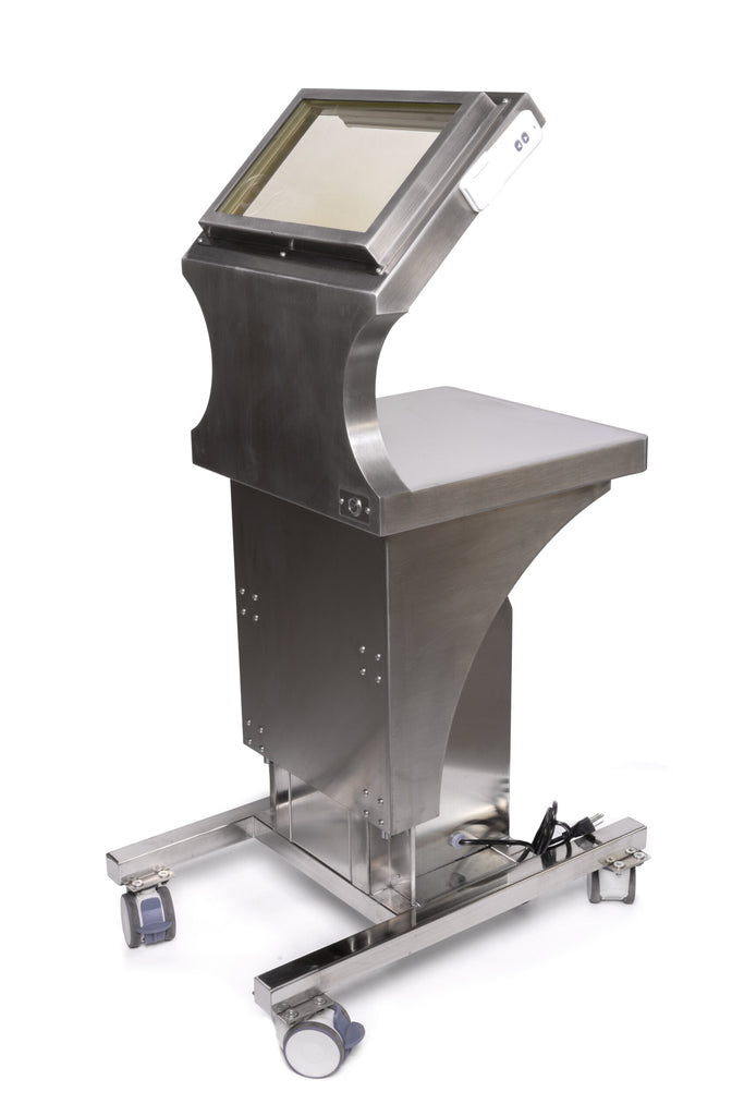 Phillips Safety RNM-MFMIV1-10 Mobile Nuclear Medicine Injection Cart with Electric Lift – 10 mm Pb