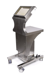 Phillips Safety RNM-MFMIV1-10 Mobile Nuclear Medicine Injection Cart with Electric Lift – 10 mm Pb