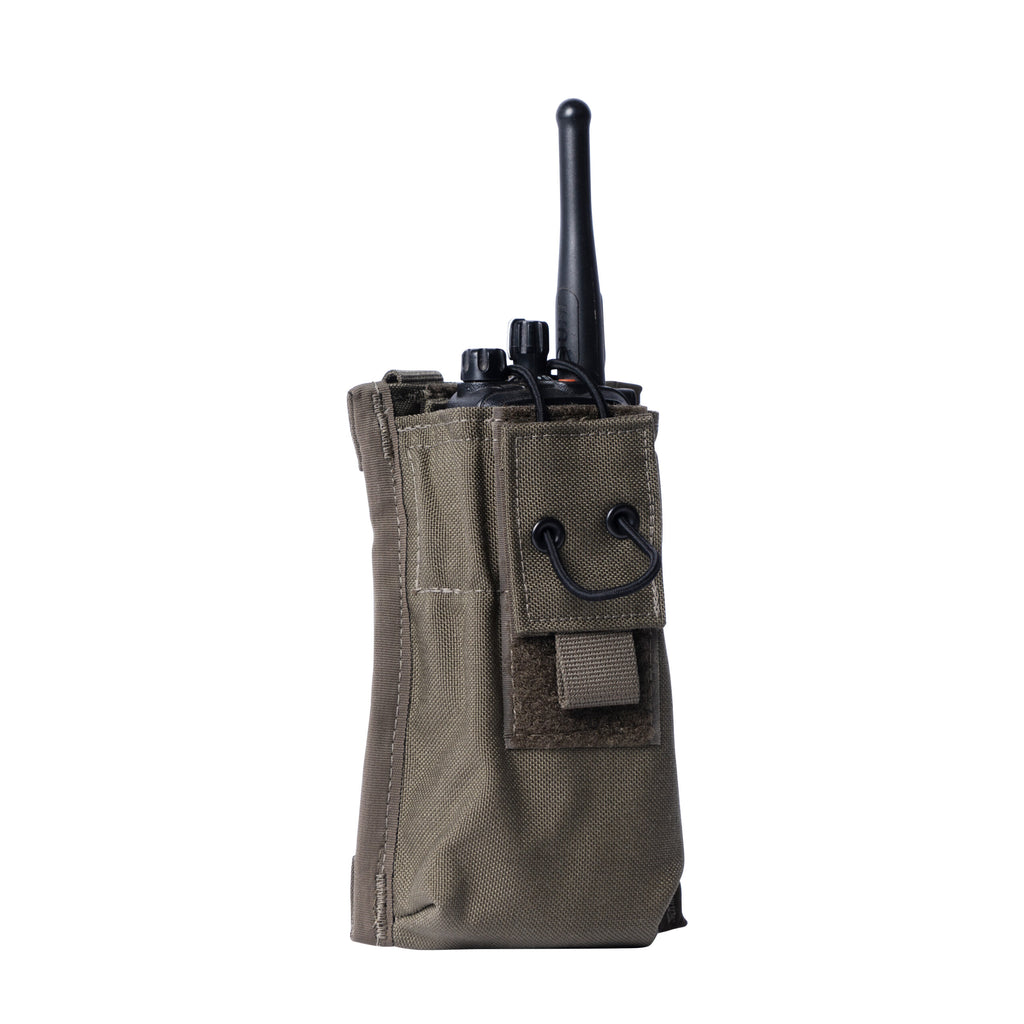 HighCom Armor Scorpion Tactical Radio Pouch | Universal MOLLE-Compatible Tactical Communication Equipment Carrier