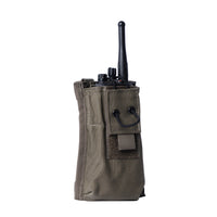 HighCom Armor Scorpion Tactical Radio Pouch | Universal MOLLE-Compatible Tactical Communication Equipment Carrier