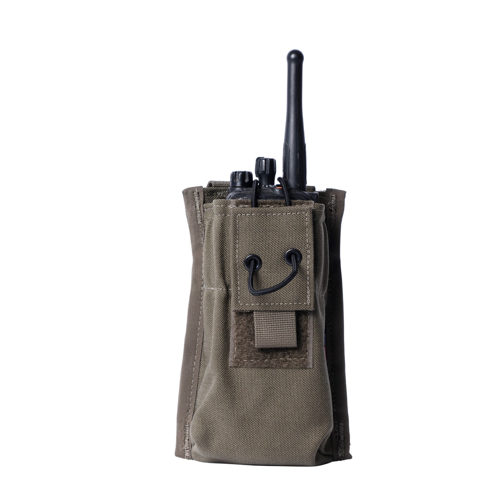 HighCom Armor Scorpion Tactical Radio Pouch | Universal MOLLE-Compatible Tactical Communication Equipment Carrier