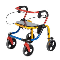 TR Equipment Rebotec Fixi & Fox Pediatric Rollator – Lightweight Height-Adjustable Forearm Gait Trainer