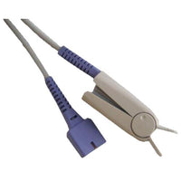 Proactive Medical Masimo 8-Pin Finger Clip Sensor Probe | Reusable Diagnostic SpO2 Pulse Oximetry Transducer