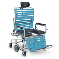 Broda Revive Bariatric Tilt and Recline Shower Commode / Bariatric Bathing and Hygiene Care